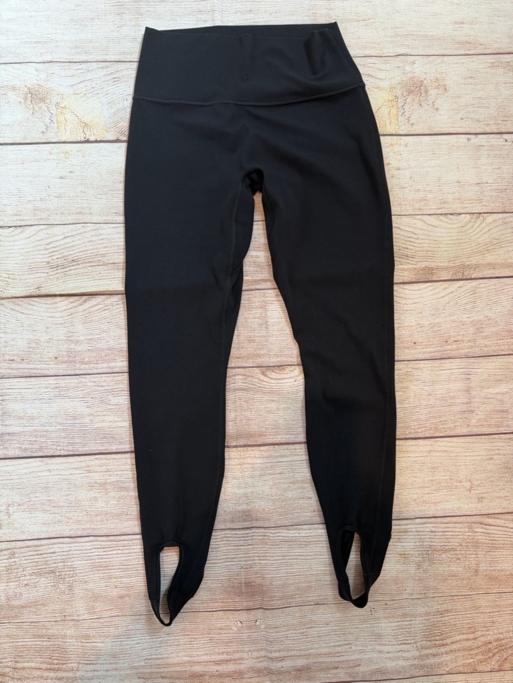 Athleta Black Stirrup Leggings